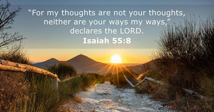 Isaiah 55:8