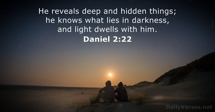 Daniel 2:22
