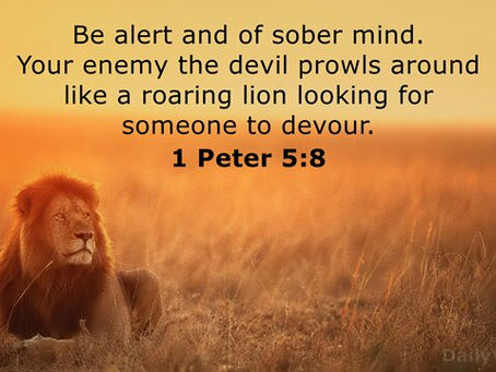 1 Peter 5:8