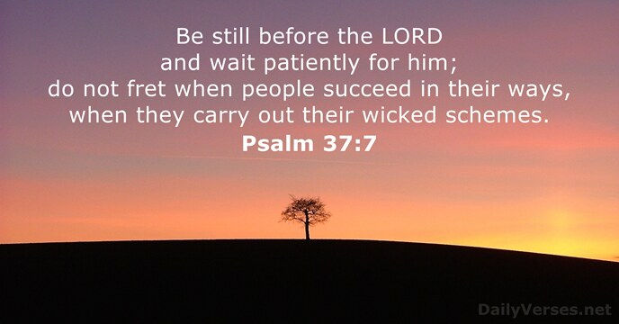 Psalm 37:7