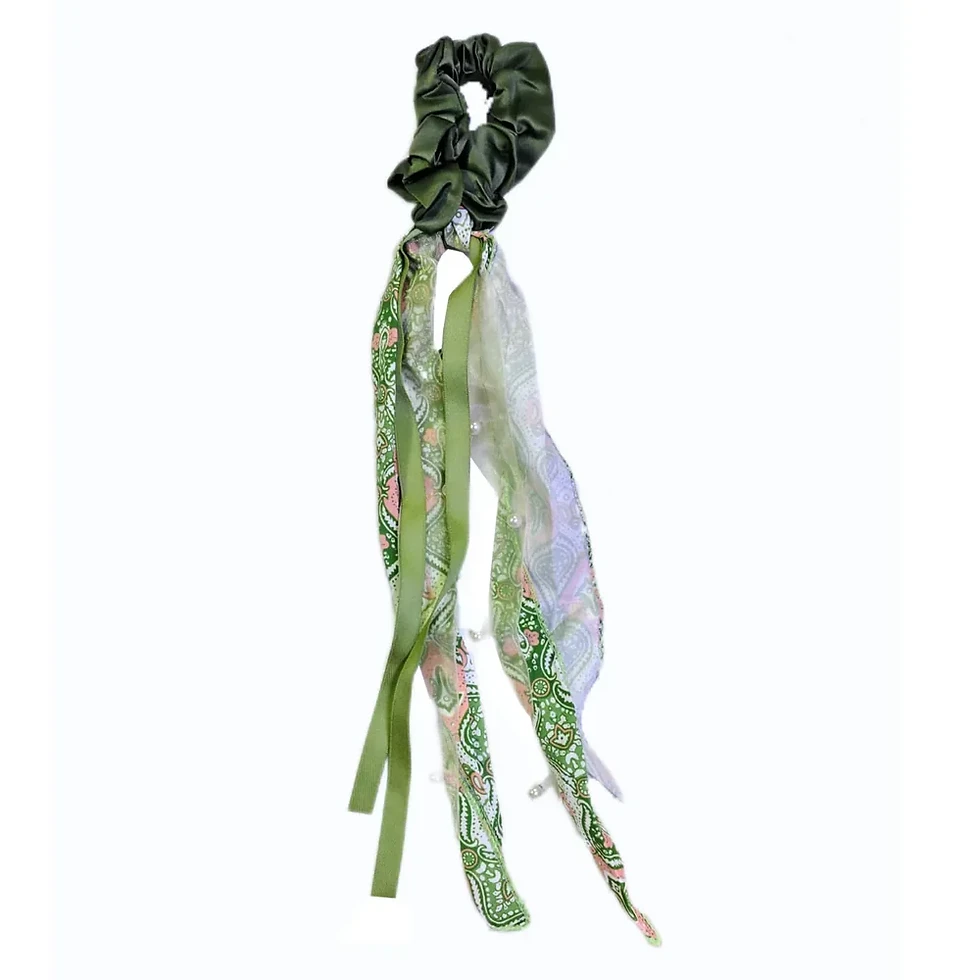 Thumbnail: Korean Style Hair Scrunchie Scarf