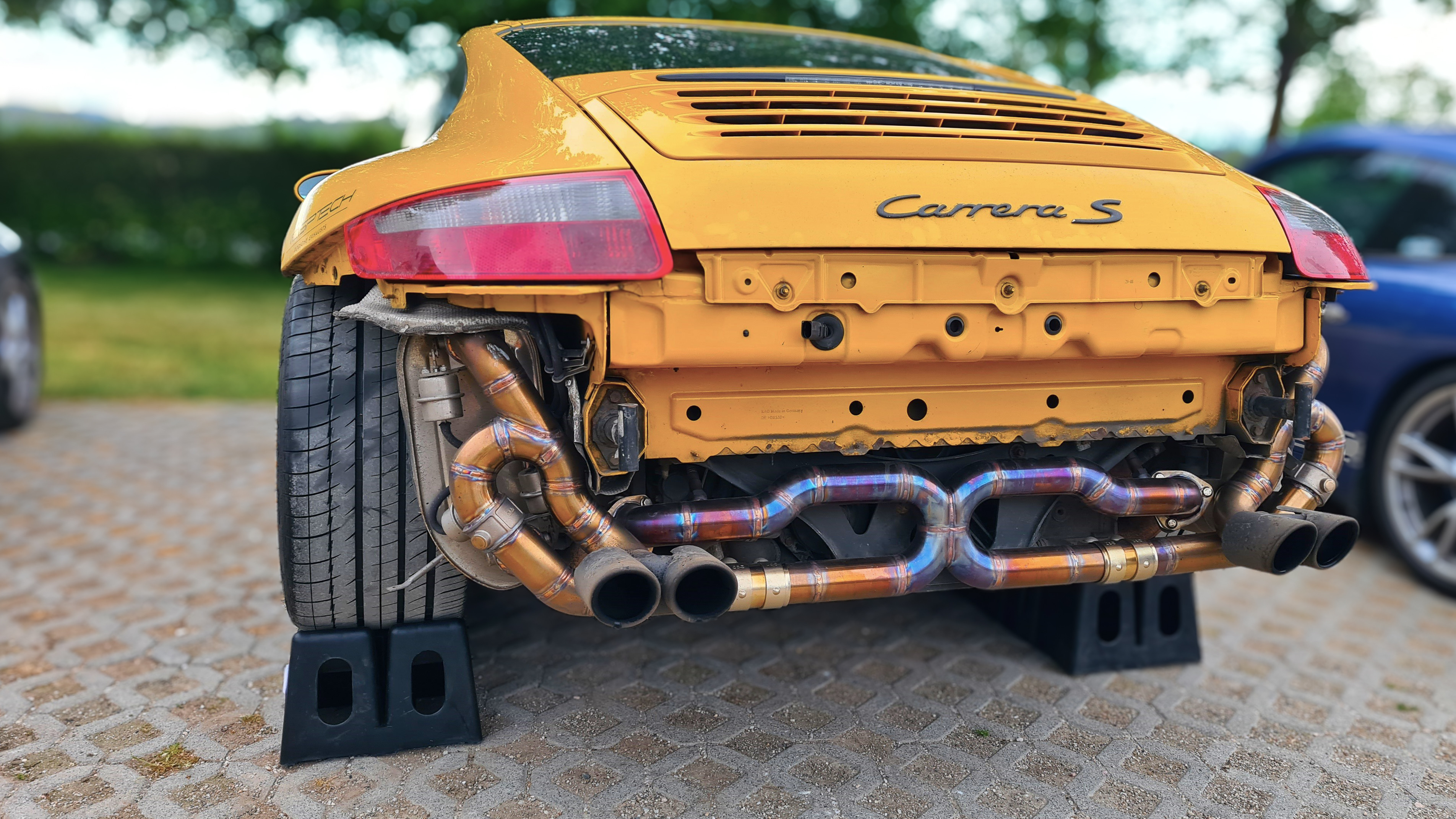997.1 Full Package B - Active Mufflers and X-Pipe