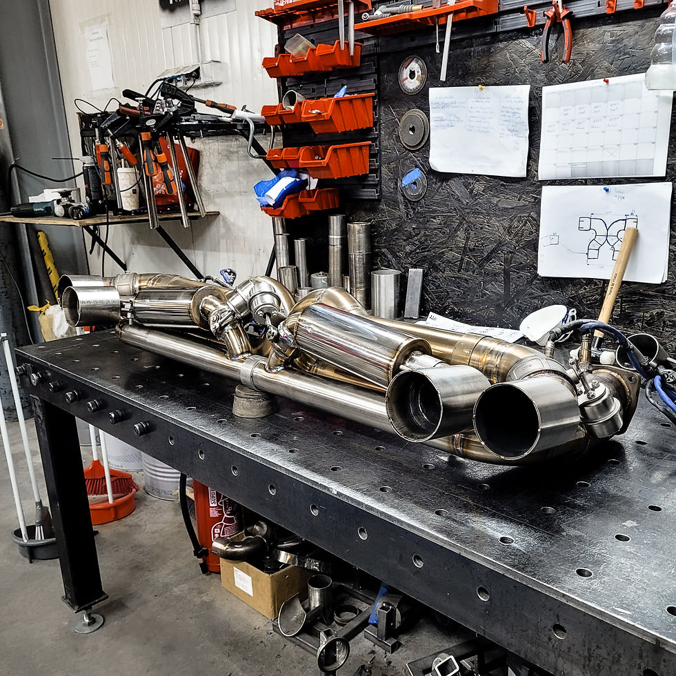 Thumbnail: 991.1 Turbo Exhaust - Non Valved