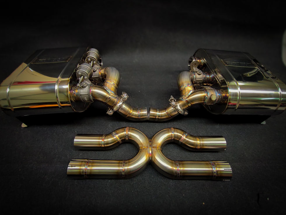 Thumbnail: 997.2 Full Package C - Active Valved Mufflers and X-Pipe