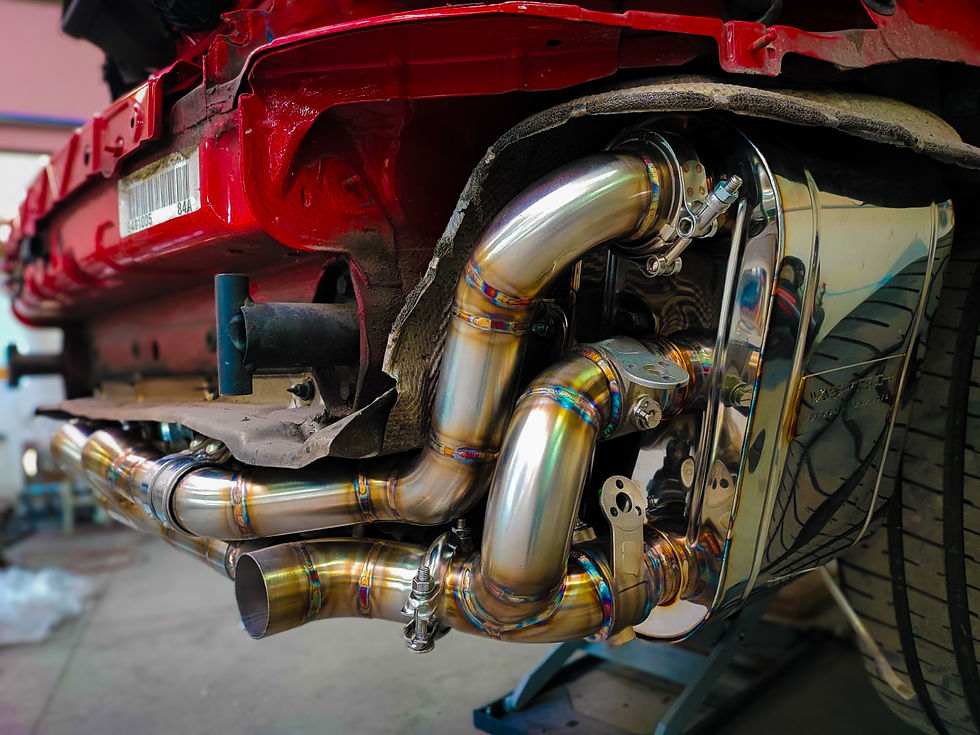 Thumbnail: 997.2 Full Package C - Active Valved Mufflers and X-Pipe