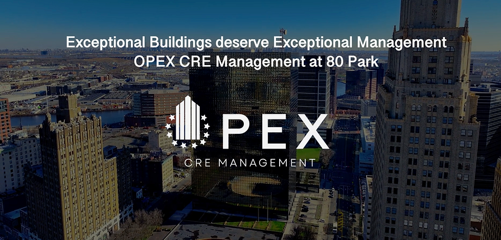 OPEX CRE Management (OPEX Management) Elevates Commercial Real Estate Landscape with Management Partnership for 80 Park Plaza in Newark