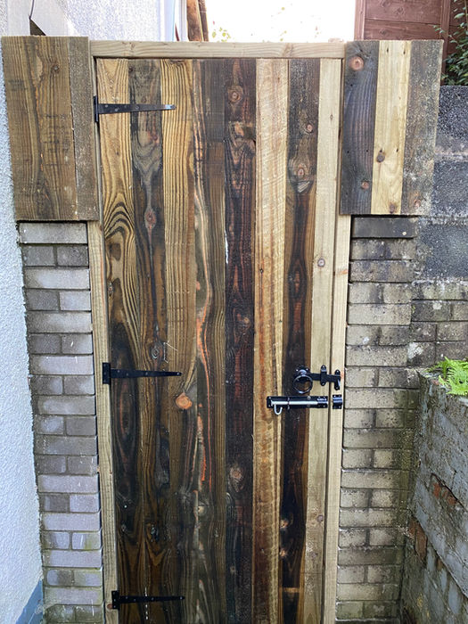 strong gate timber