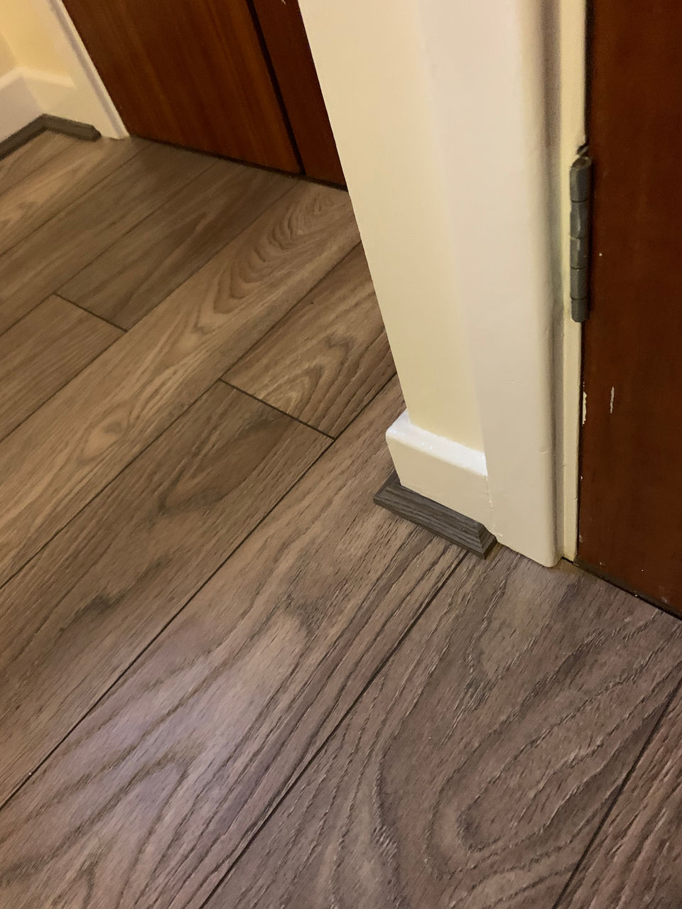 Flooring With Zero Gaps Around Doorways New Floor Laminate Skirting Beading