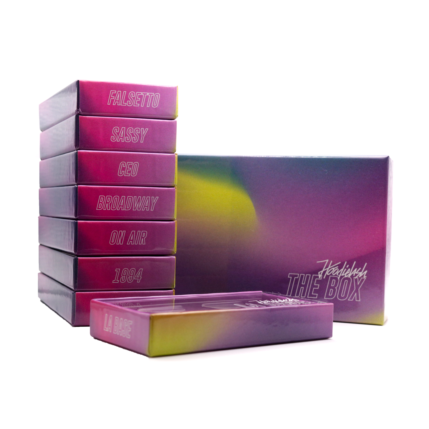 collection complete hoodielash faux cils haute qualite fibre synthetique vegan belge