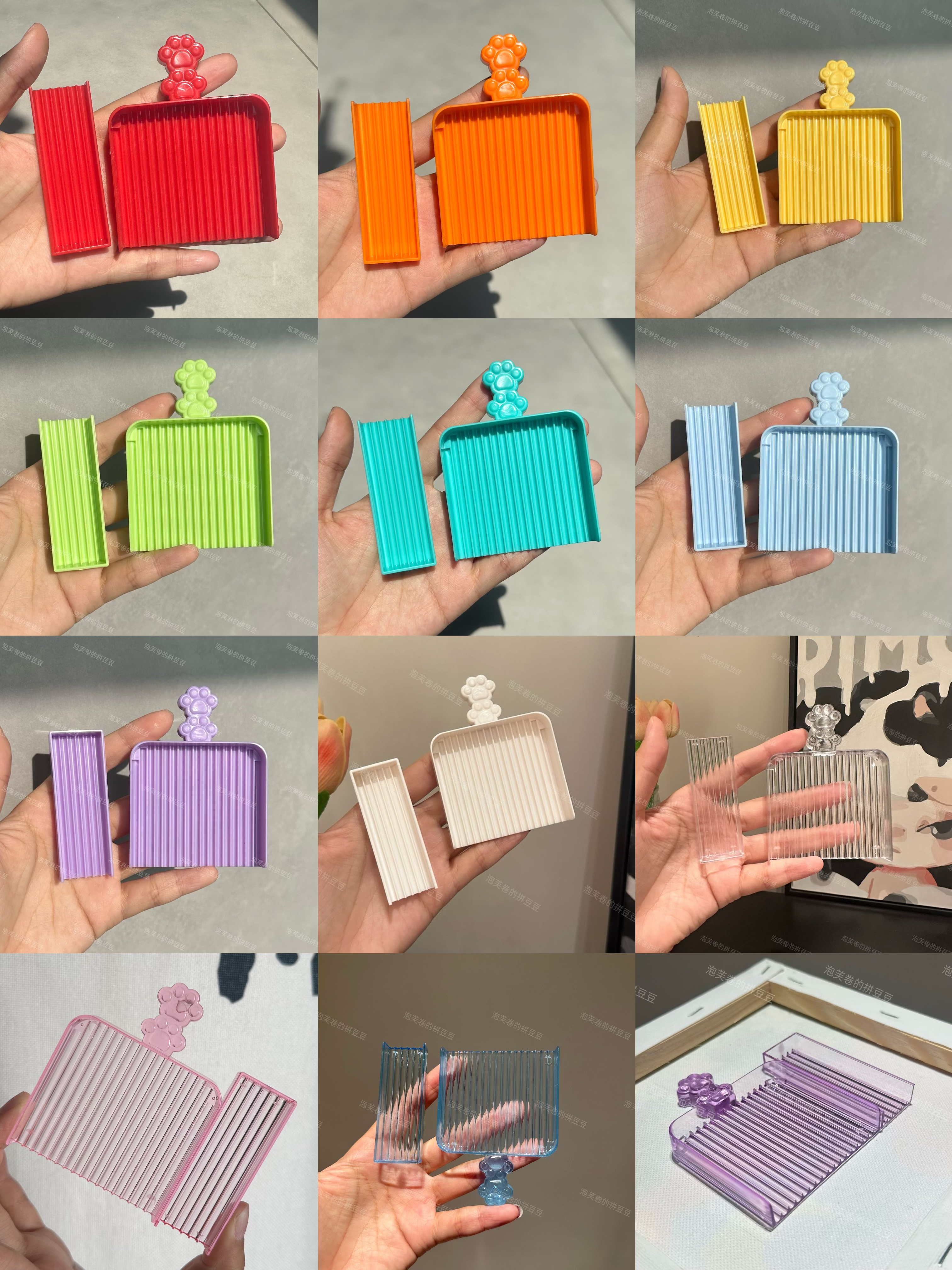 🐾 Cat Paw Bead Scoops – For 2.6mm Mini Fuse Beads