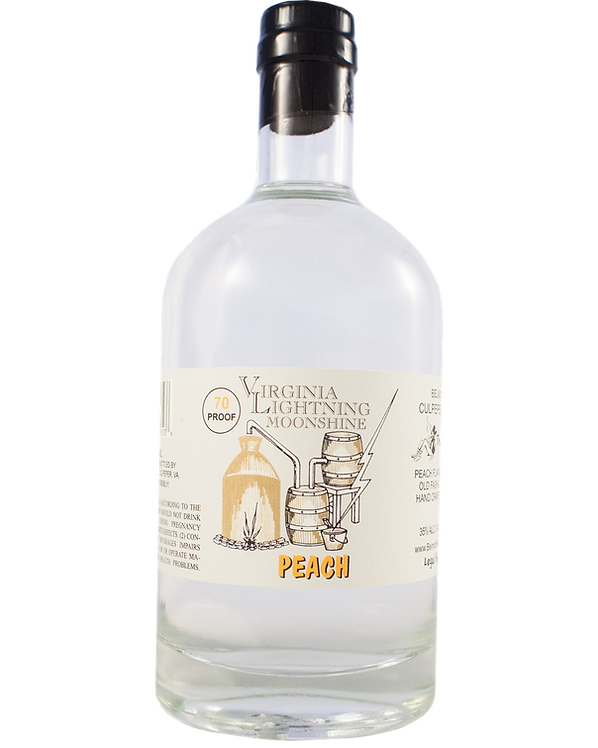 Virginia Lightning Peach Moonshine