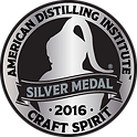 American Distilling Insitute Silver Medal 2016