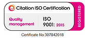 ISO 9001 Quality Management certification logo 2025 – Corporate Approved Inspectors (CAI)