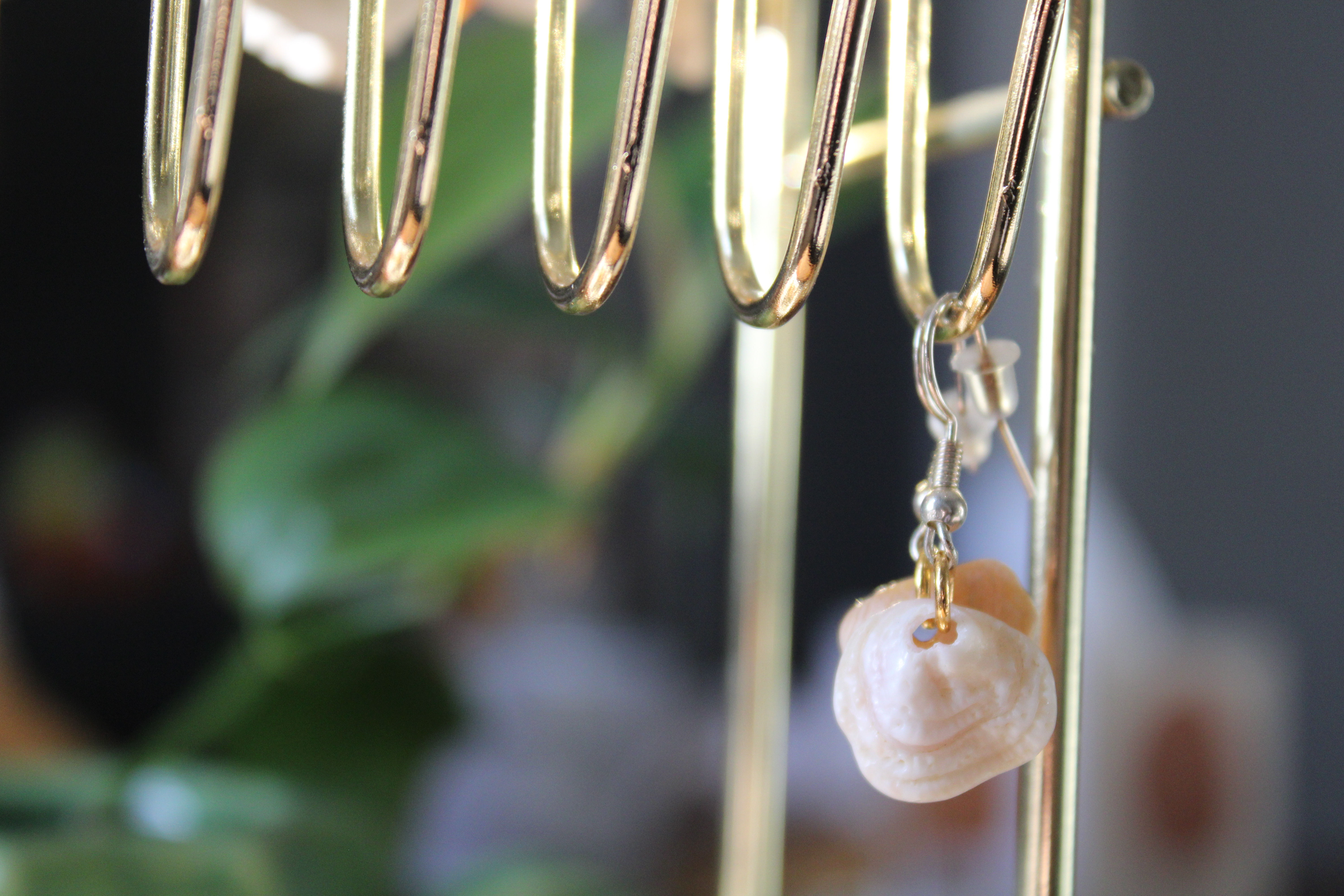 Ocean Whisper Shell Earrings