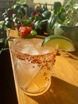 Strawberry Jalapeno Margarita