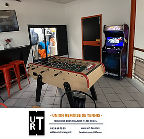 urt ingaming arcade borne arcade retrogaming reims tennis partenariat