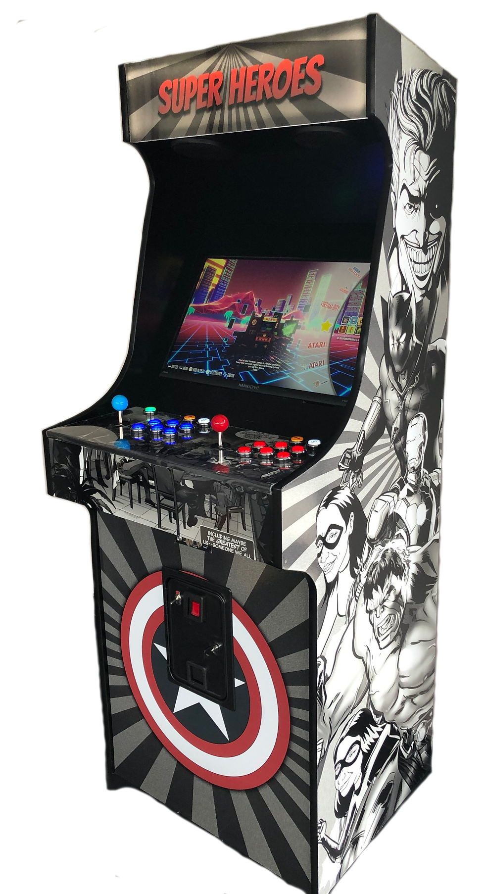 Stickers sur-mesure borne d'arcade
