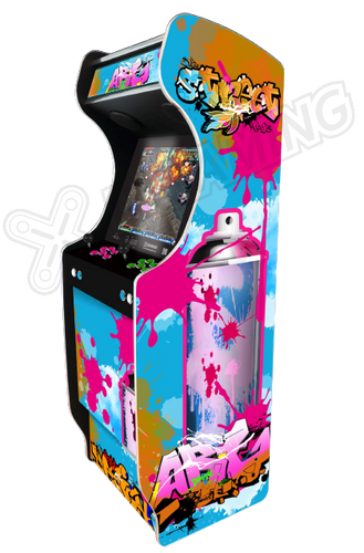 Pose des stickers - Construction Borne d'Arcade Metal Slug Pose des stickers - Construction Borne d'Arcade Metal Slug