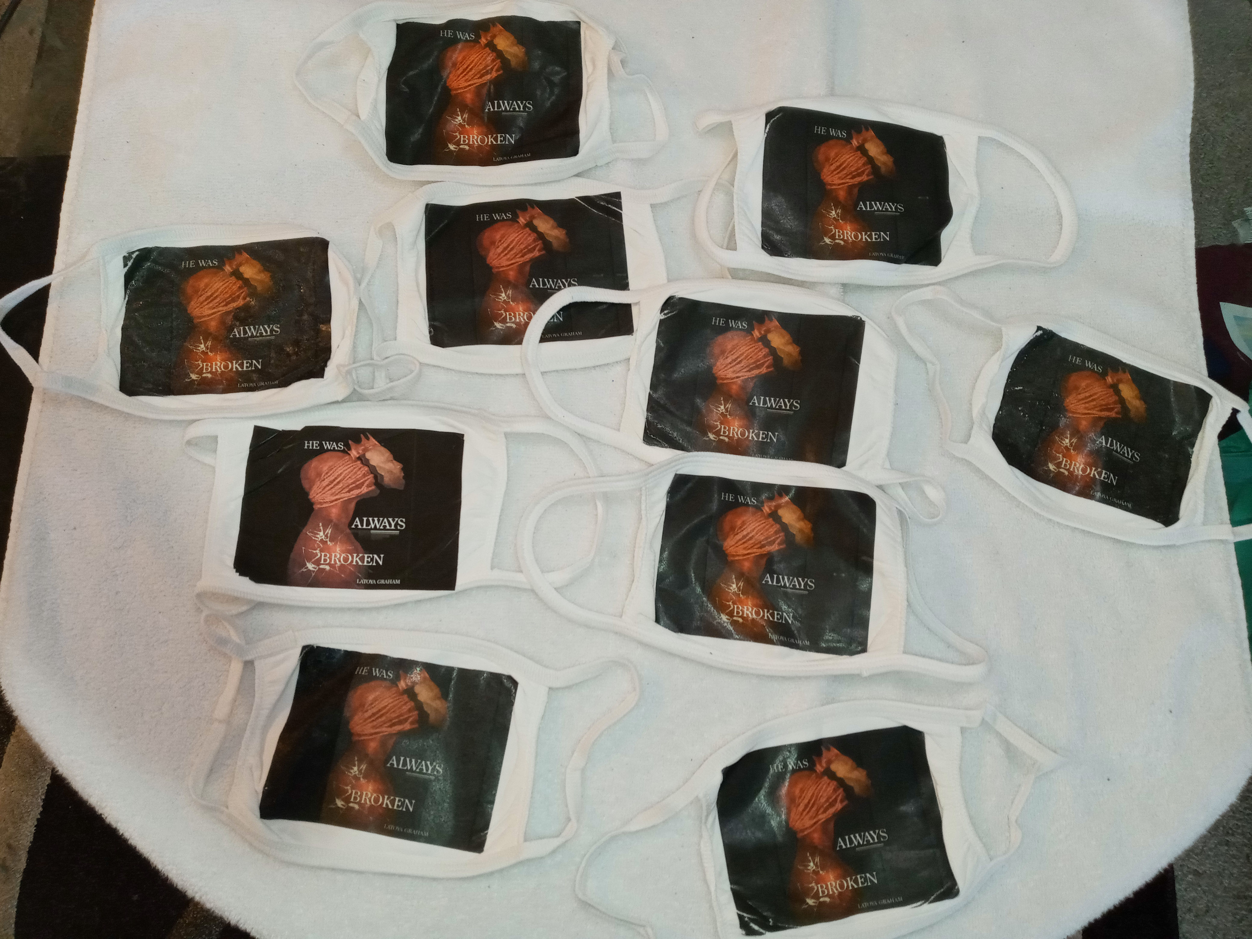 He Was Always Broken Mask