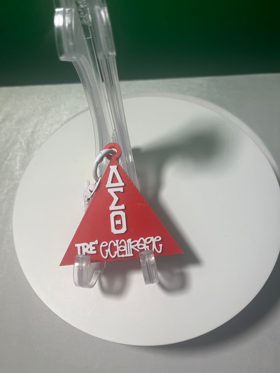 Thumbnail: Custom Keychain - White