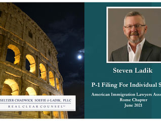 Steve Ladik Speaks At AILA Rome Event