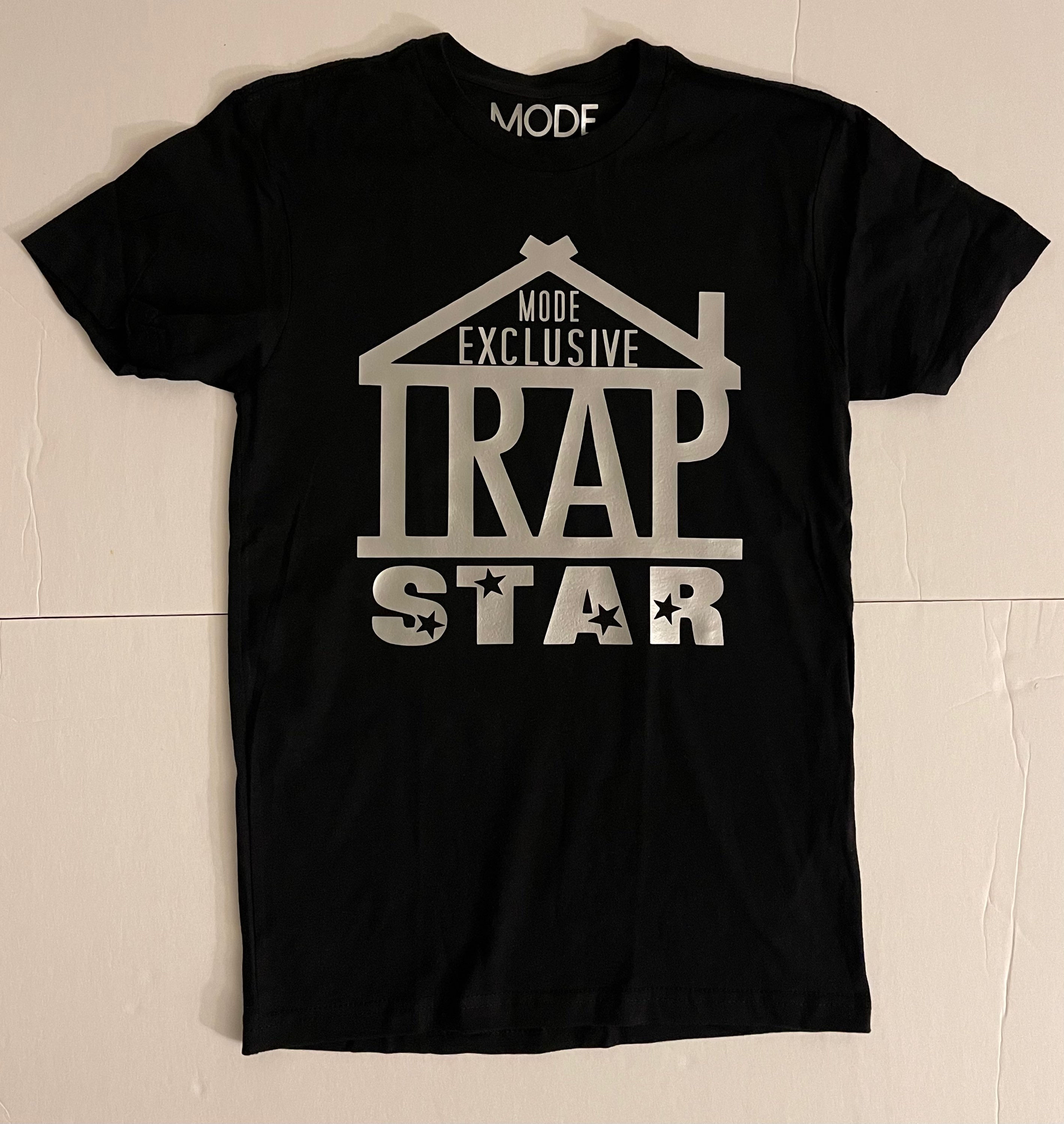 Black and Silver  Trap Star T-shirt