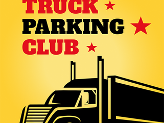 Truck Parking Club logo on Angie's Transportation website