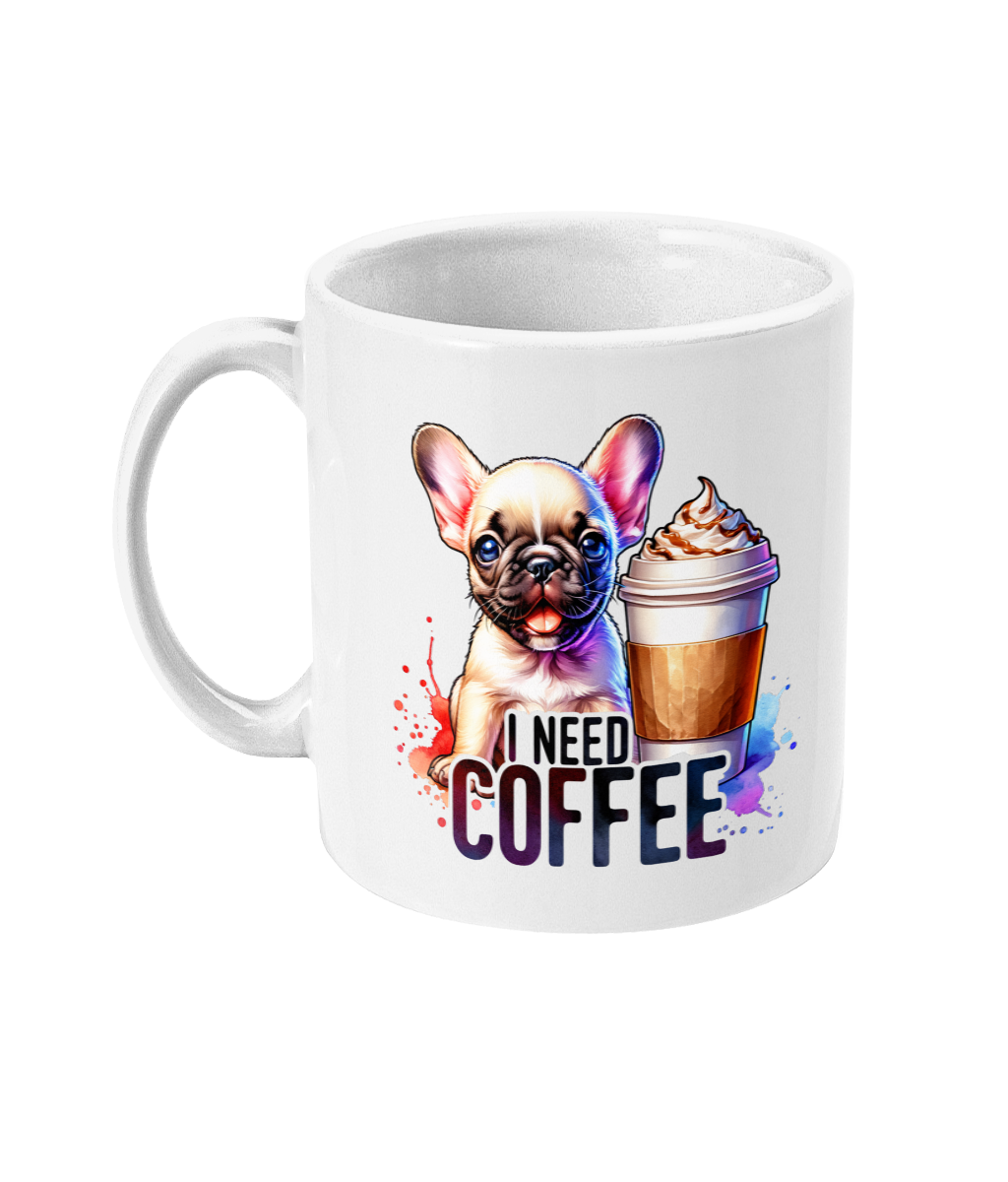 I NEED COFFEE 10oz Coffee Mug - Doggy Range - 5