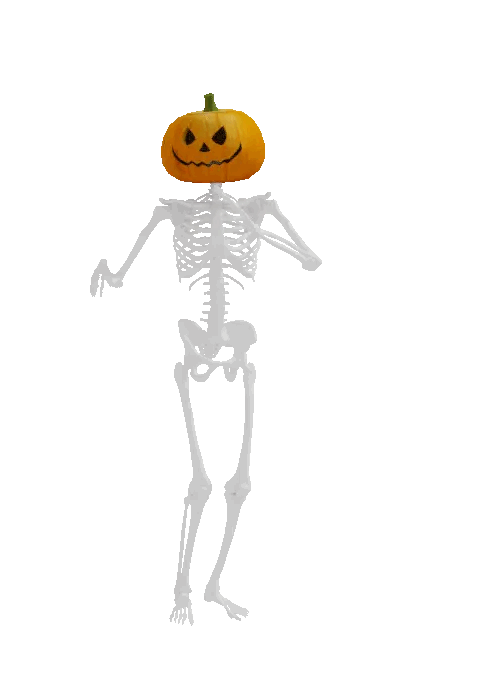 Dancing Halloween Skeleton