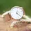 Thumbnail: Ladies Architēct Coral - Handwriting Engraving + Rose Gold Mesh Strap