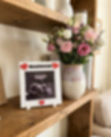 Baby Scan Photo Magnet & Customised Frame