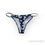 Thumbnail: Navy Blue Floral Thong