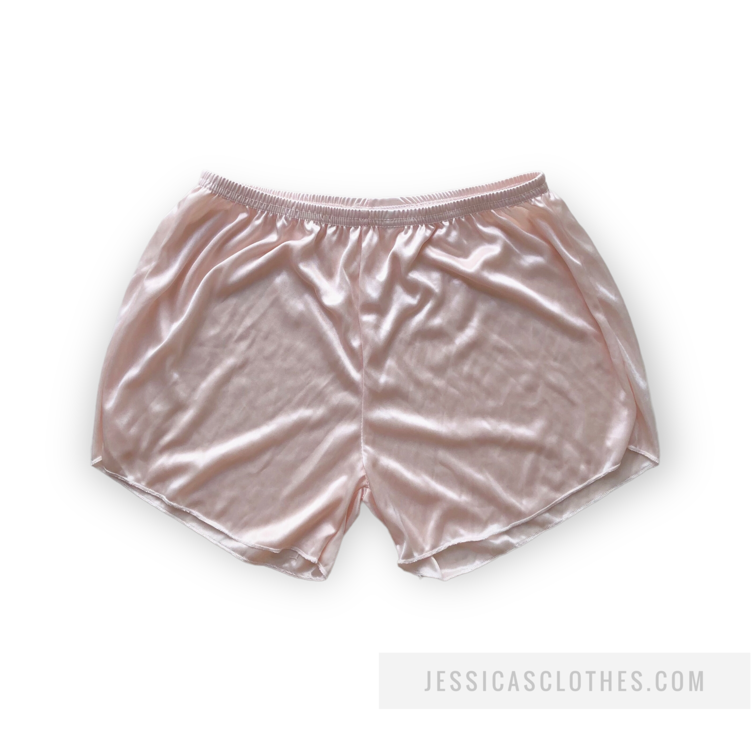 Baby Pink Silky Home Shorts