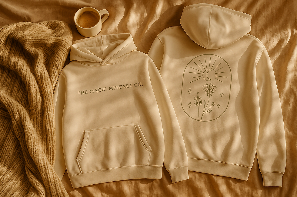 The Magic Mindset Cream Hoodie