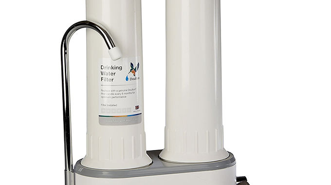 Doulton HCP Double Countertop Filter with Spare Parts
