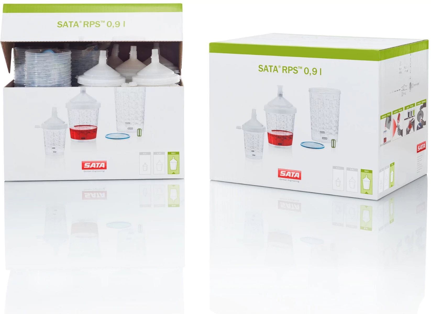 SATA RPS 0.9 Cup System 50PCS
