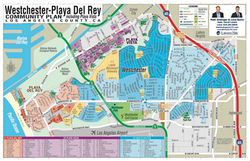 Map of the Westchester, Playa Del Rey and Playa Vista areas.