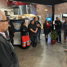 Elk Soup and Indigenous Eats February 2024 Native Networking Event Attendees at Indigenous Eats