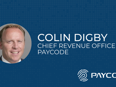 Paycode Appoints Colin Digby as Chief Revenue Officer