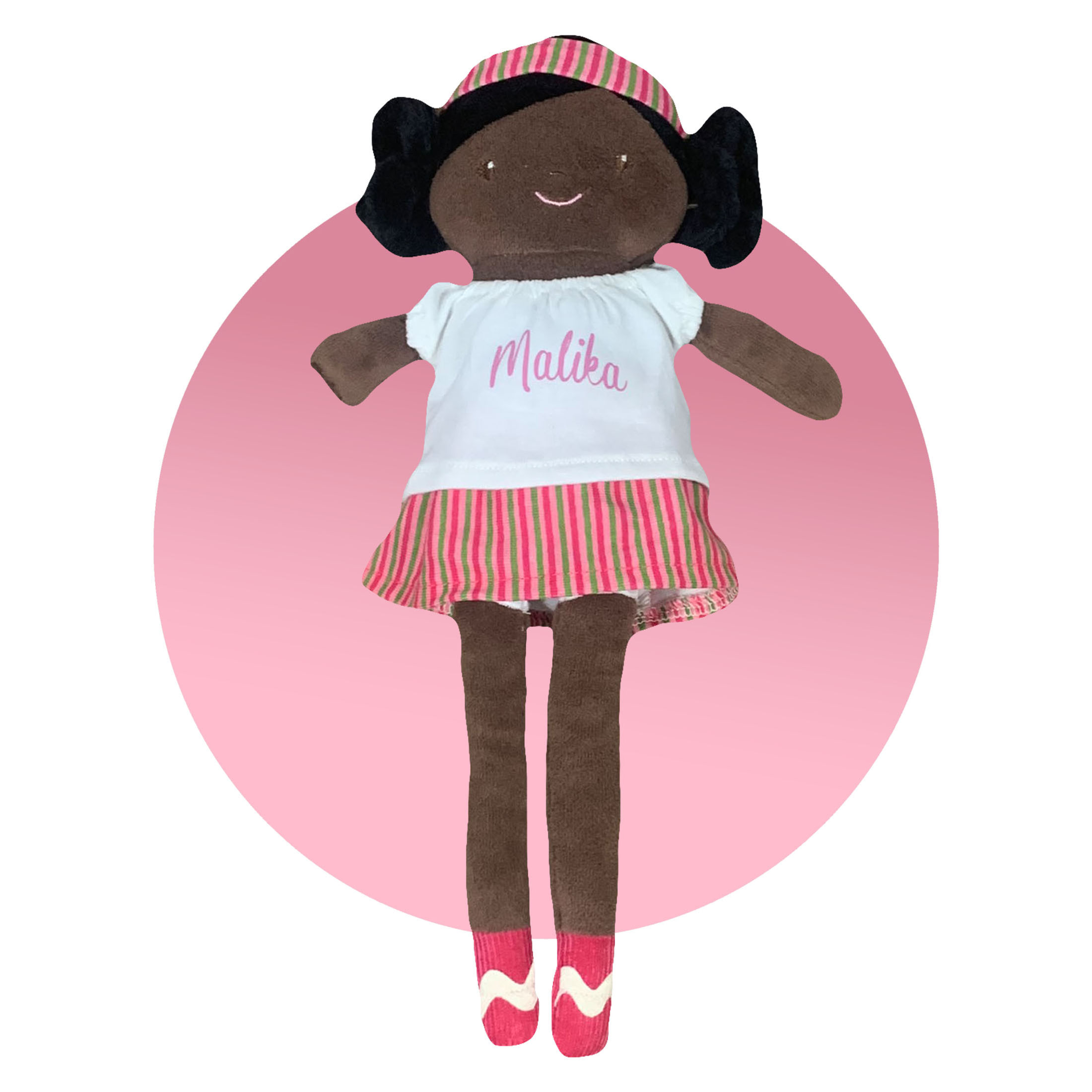 Personalized Amputee Dolls for Girls - African American Amputee Doll