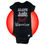 Thumbnail: Personalized Baby Heart Surgery Onesie - 100% Cotton Heart Warrior Black Onesie