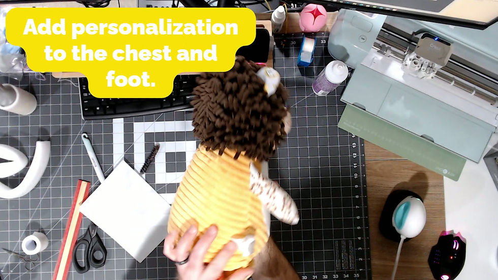 Thumbnail: 17" personalized lion scar buddy, heart surgery gifts for kids, lion stuffed animal plush