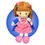 Thumbnail: broken arm doll, doll with cast on arm, doll with cast on leg, personalized broken bone gift for kids by kikilishop.com
