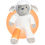 Thumbnail: 14" lamb stuffed animal with cast on arm, leg, wrist or ankle, get well gift for kid with broken bone by kikilishop.com