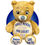 Thumbnail: 17" personalized teddy bear for knee surgery, knee get well gifts, post knee surgery gifts