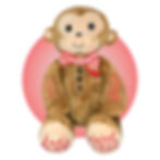 Thumbnail: Personalized Heart Warrior Monkey - Heart Surgery Recovery Gifts for Kids