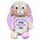 Thumbnail: 17" personalized adenoidectomy stuffed animal, gift for kid getting adenoids out