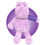 Thumbnail: purple hippo with cast on leg, stuffed animal with cast, Kikilishop.com