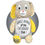 Thumbnail: Gift for Kid Getting Braces - Personalized 17" Sunshine Bunny - Gift for Kids