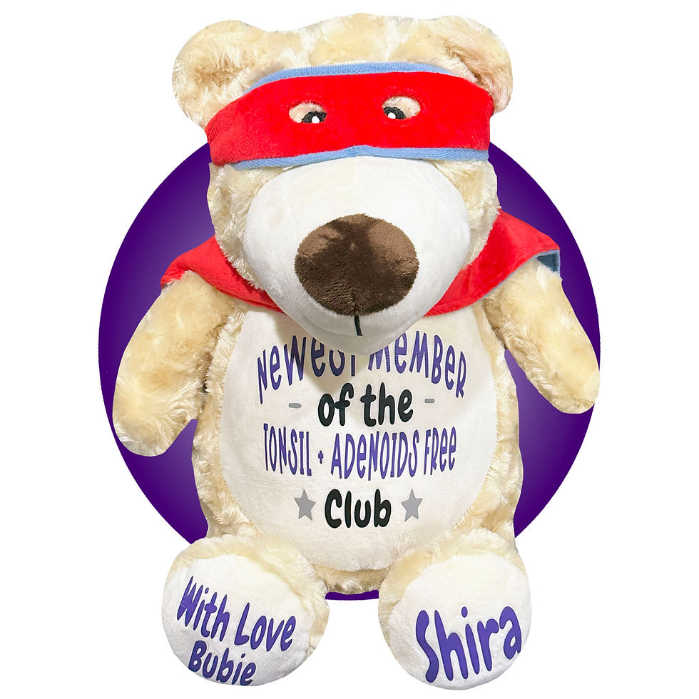 Thumbnail: tonsillectomy recovery gift for kids, gift for kids getting tonsils removed, gift for kid getting tonsils and adenoids out